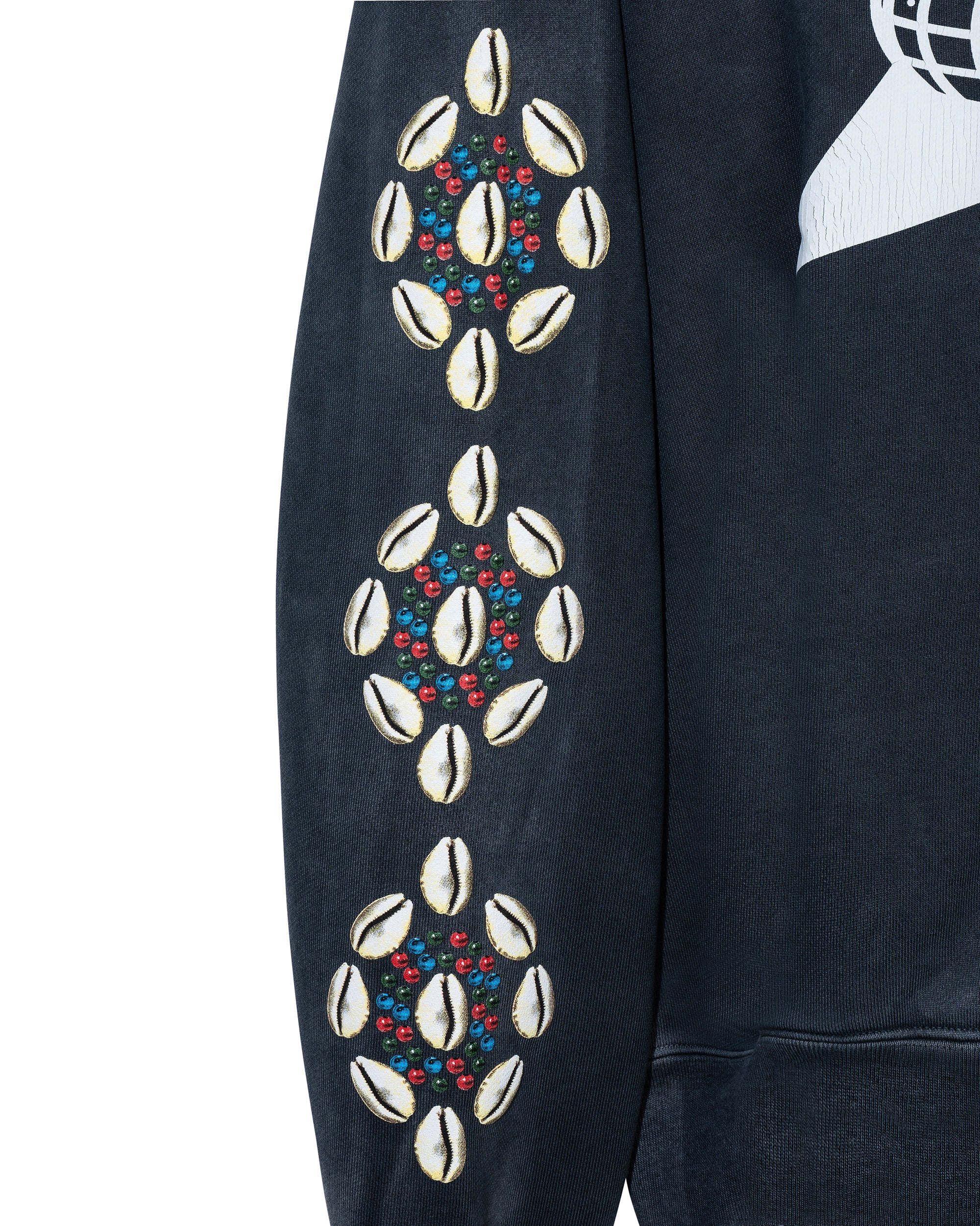 Barriers Cowrie Vintage Black Hoodie - Image 5