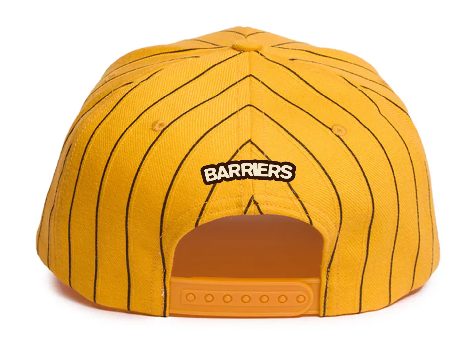 Barriers Logo Pinstrip Snapback Hat - Image 3