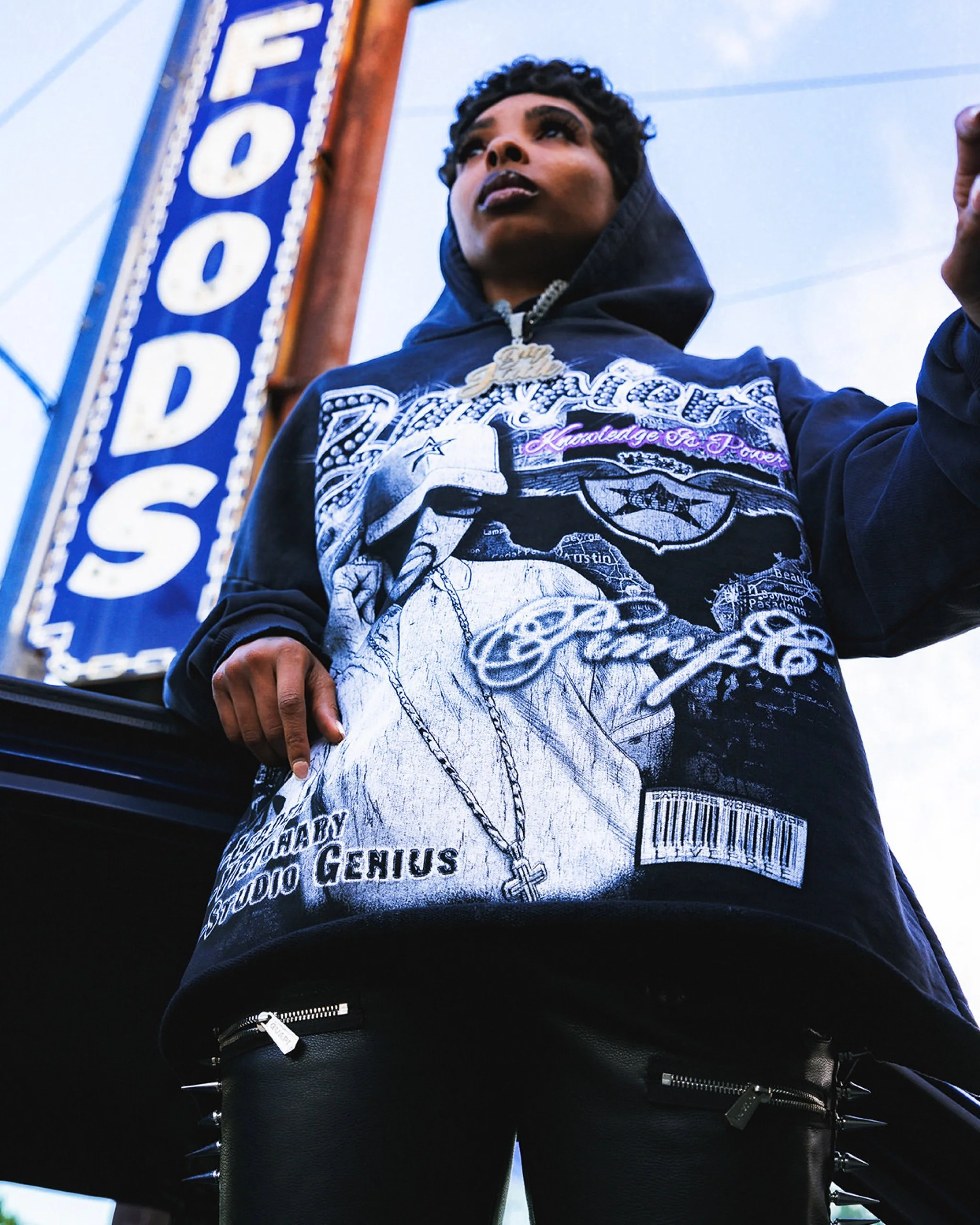Barriers Pimp C Hoodie - Image 5