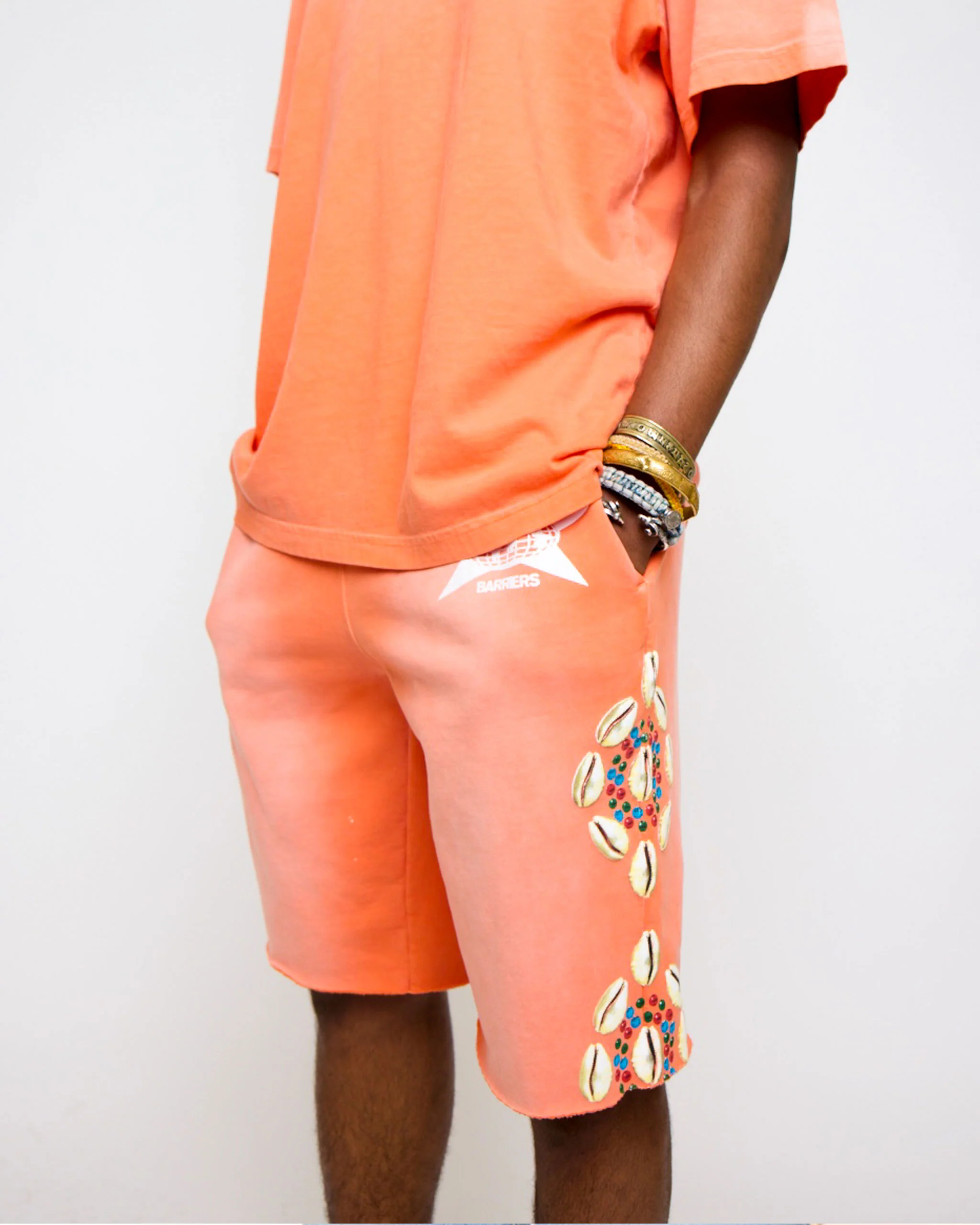 Cowrie Shell Sweat Short - Image 3