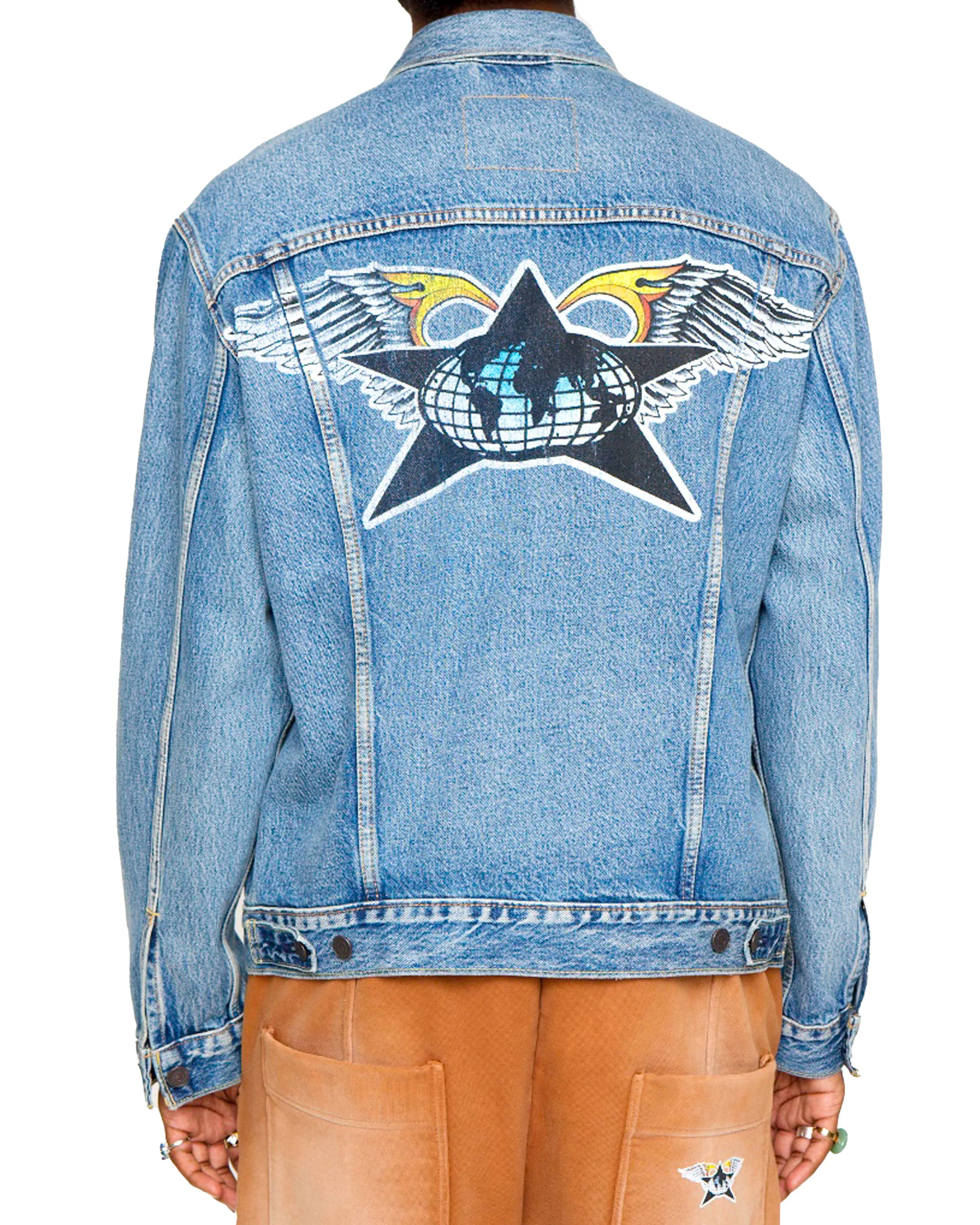 Denim Studded Jacket - Image 6