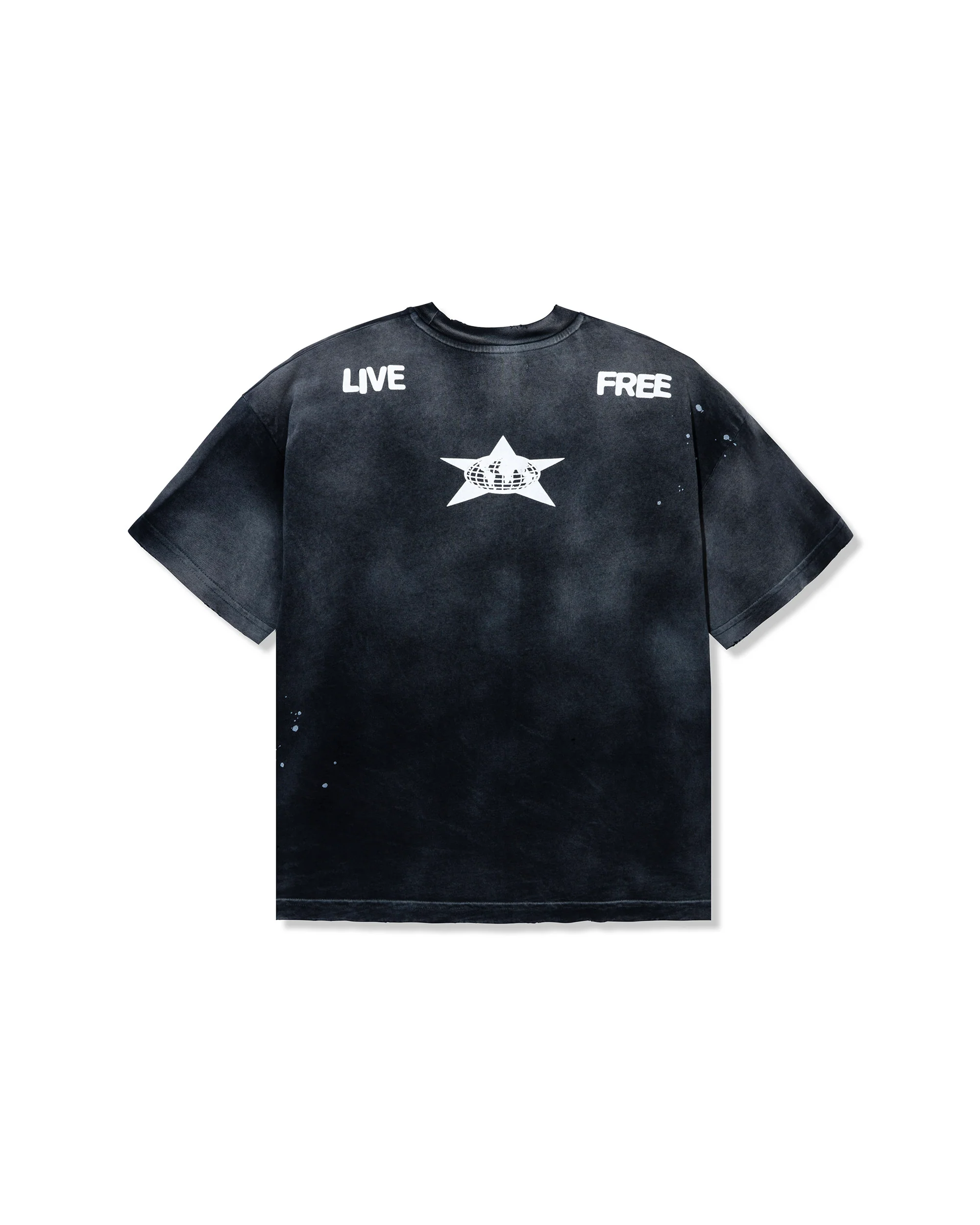 Distressed Star SS Tee - Image 2