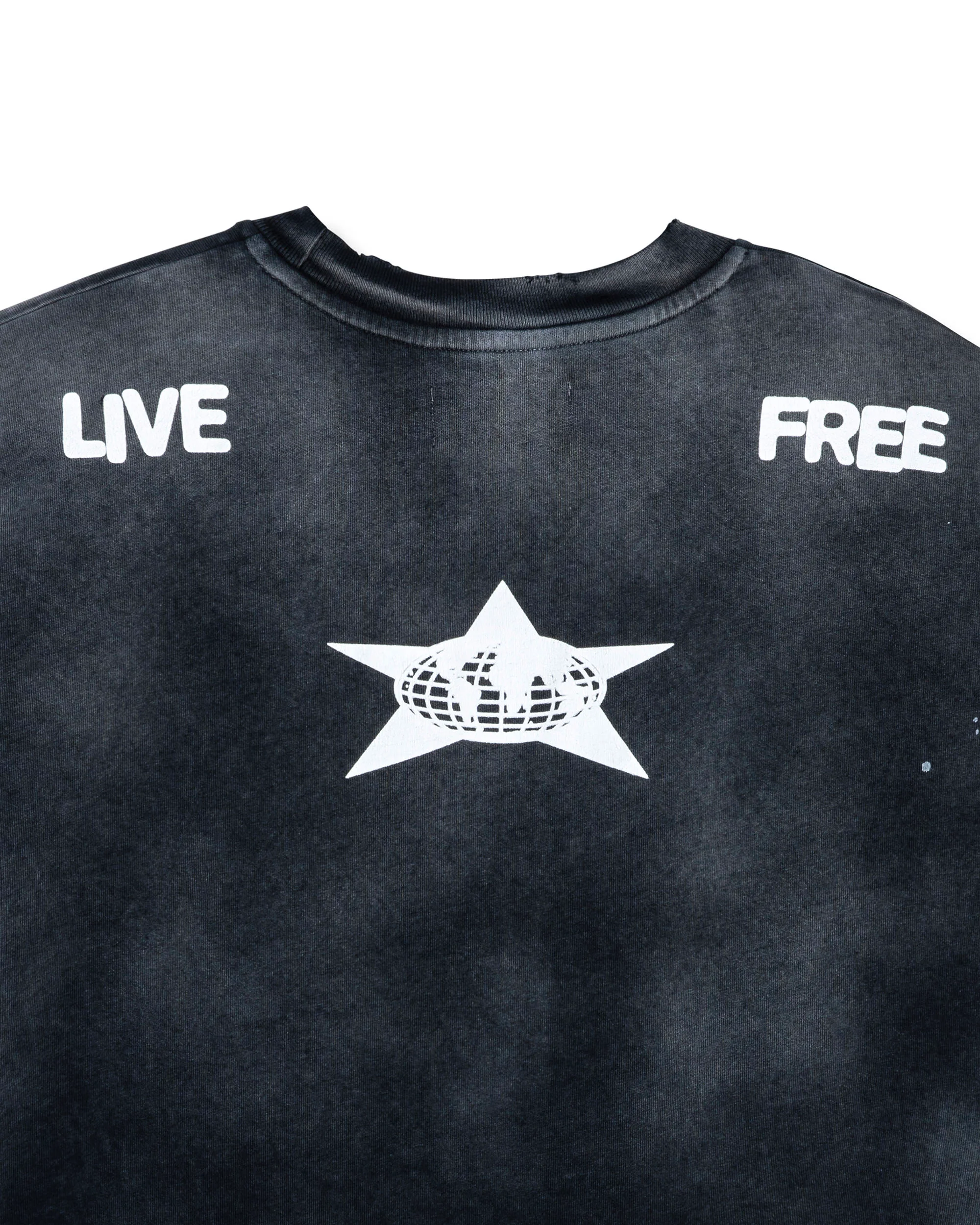 Distressed Star SS Tee - Image 4