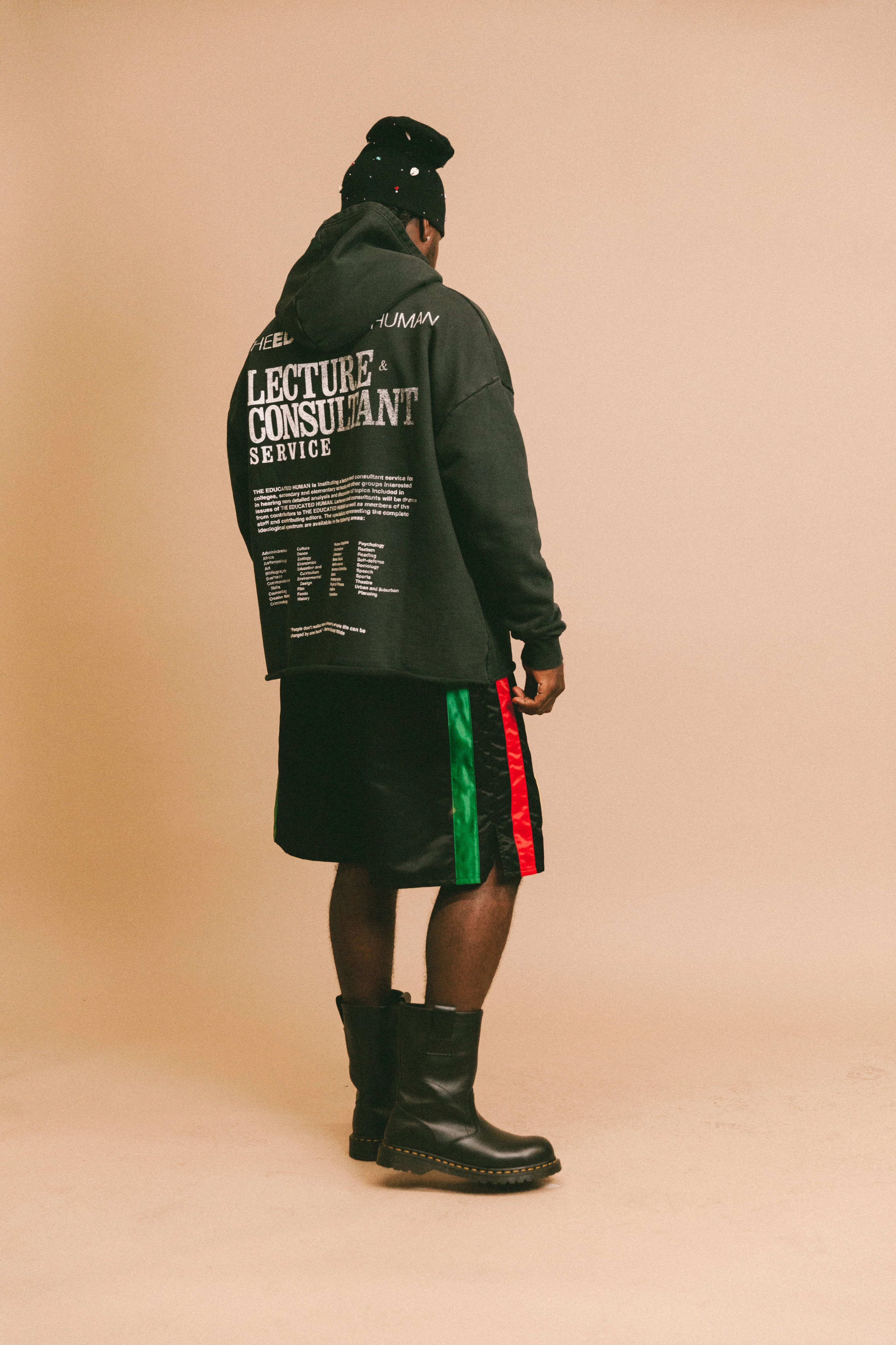 Educated Human Aged Hoodie - Image 4