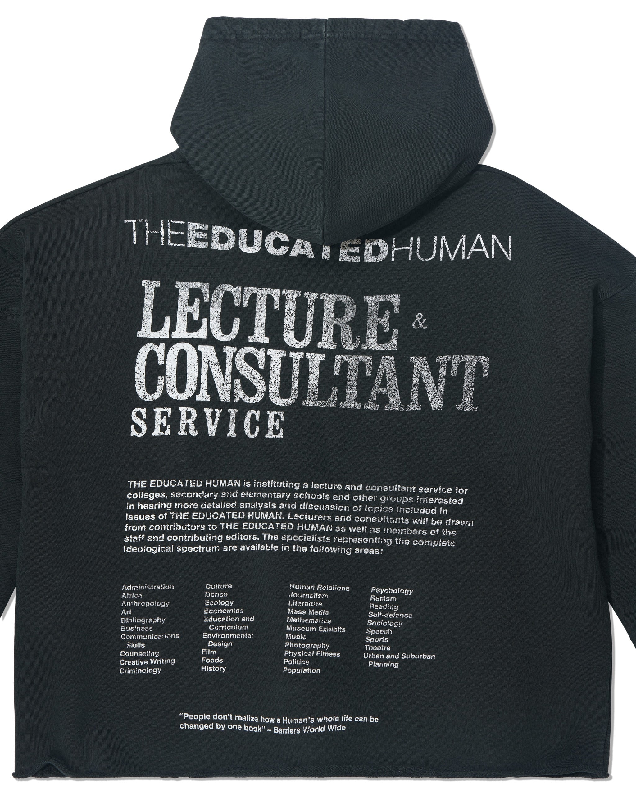 Educated Human Aged Hoodie - Image 6