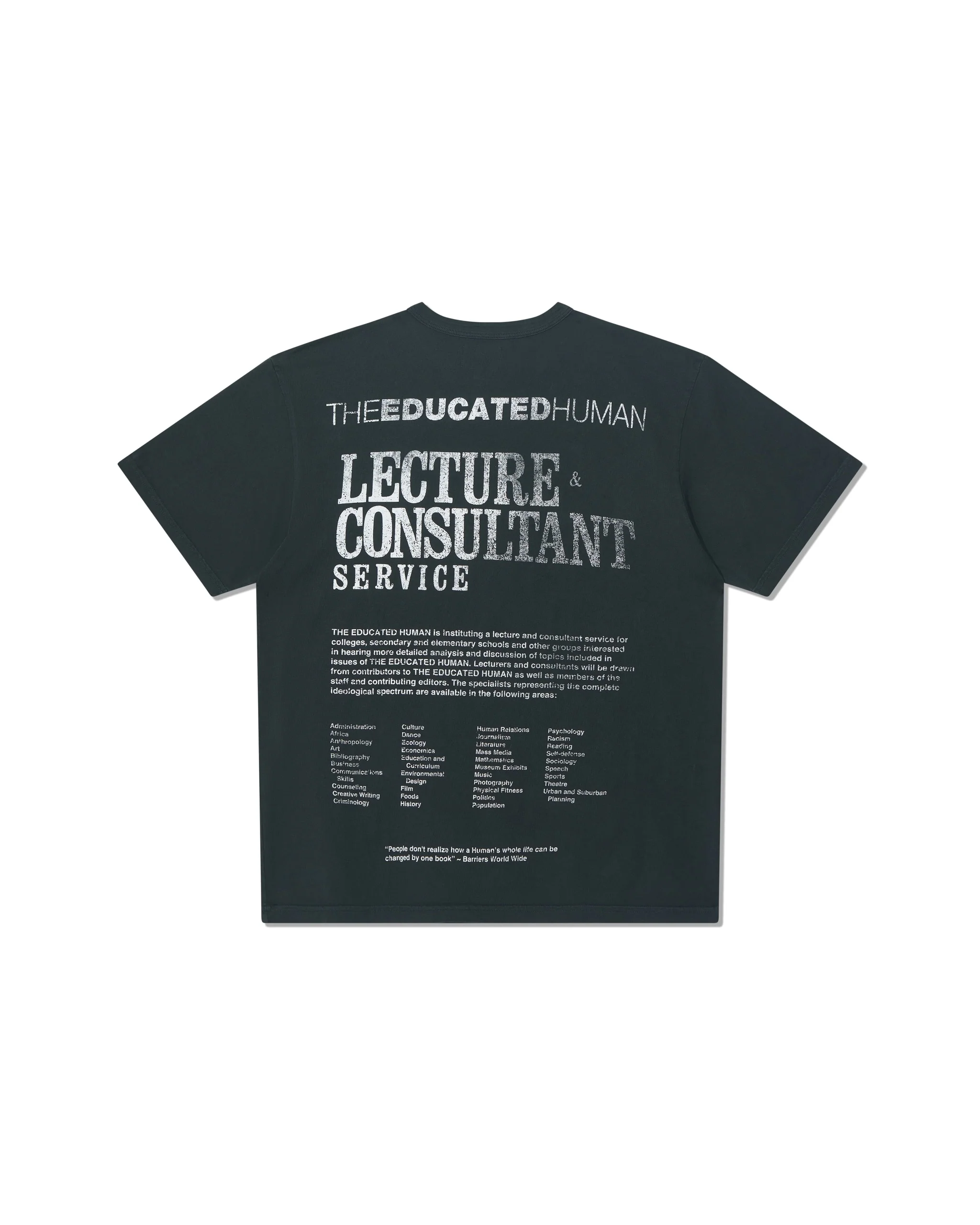 Educated Human Aged Tee - Image 2