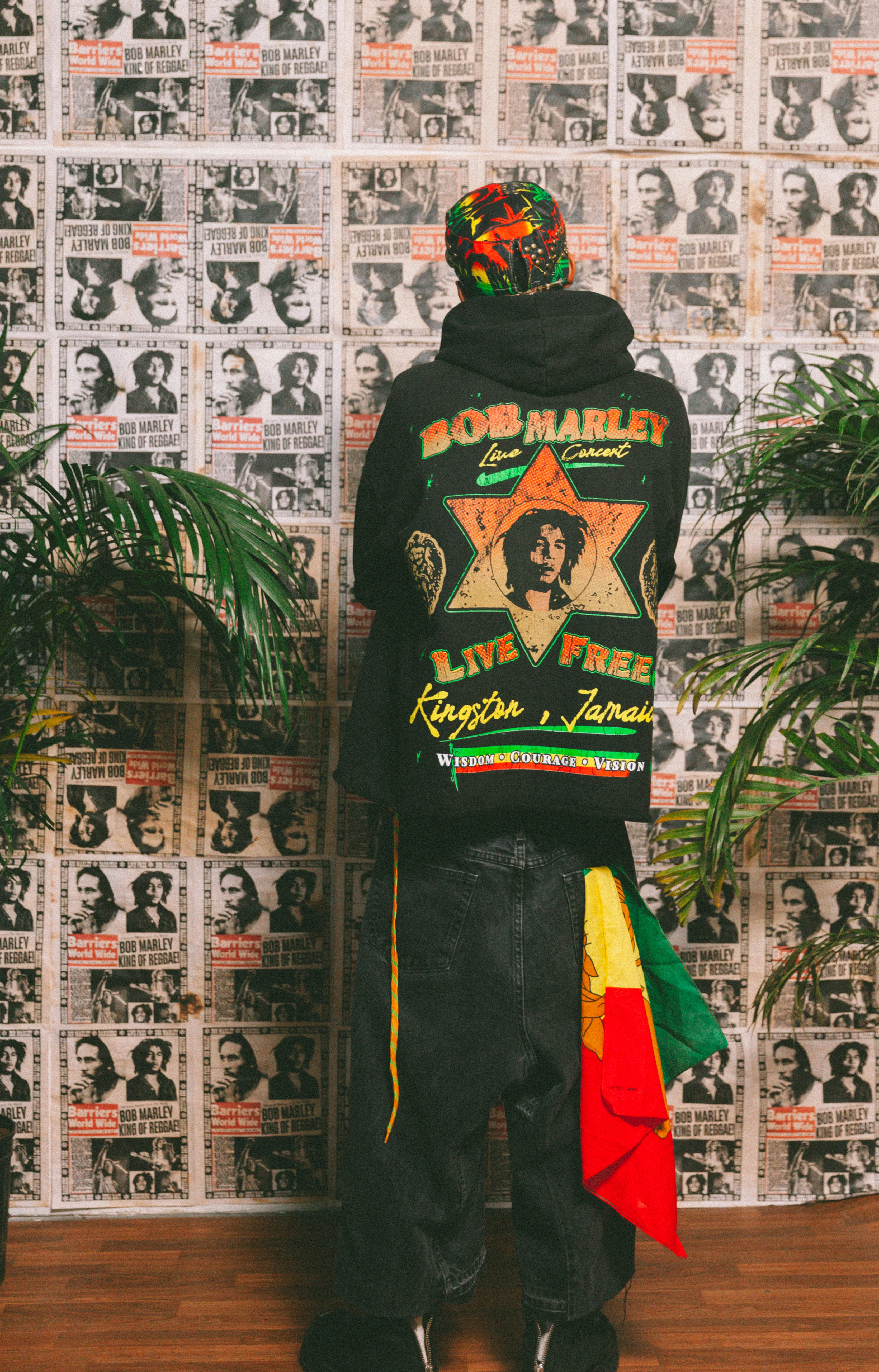 H.I.M RAW EDGE HOODIE - Image 5