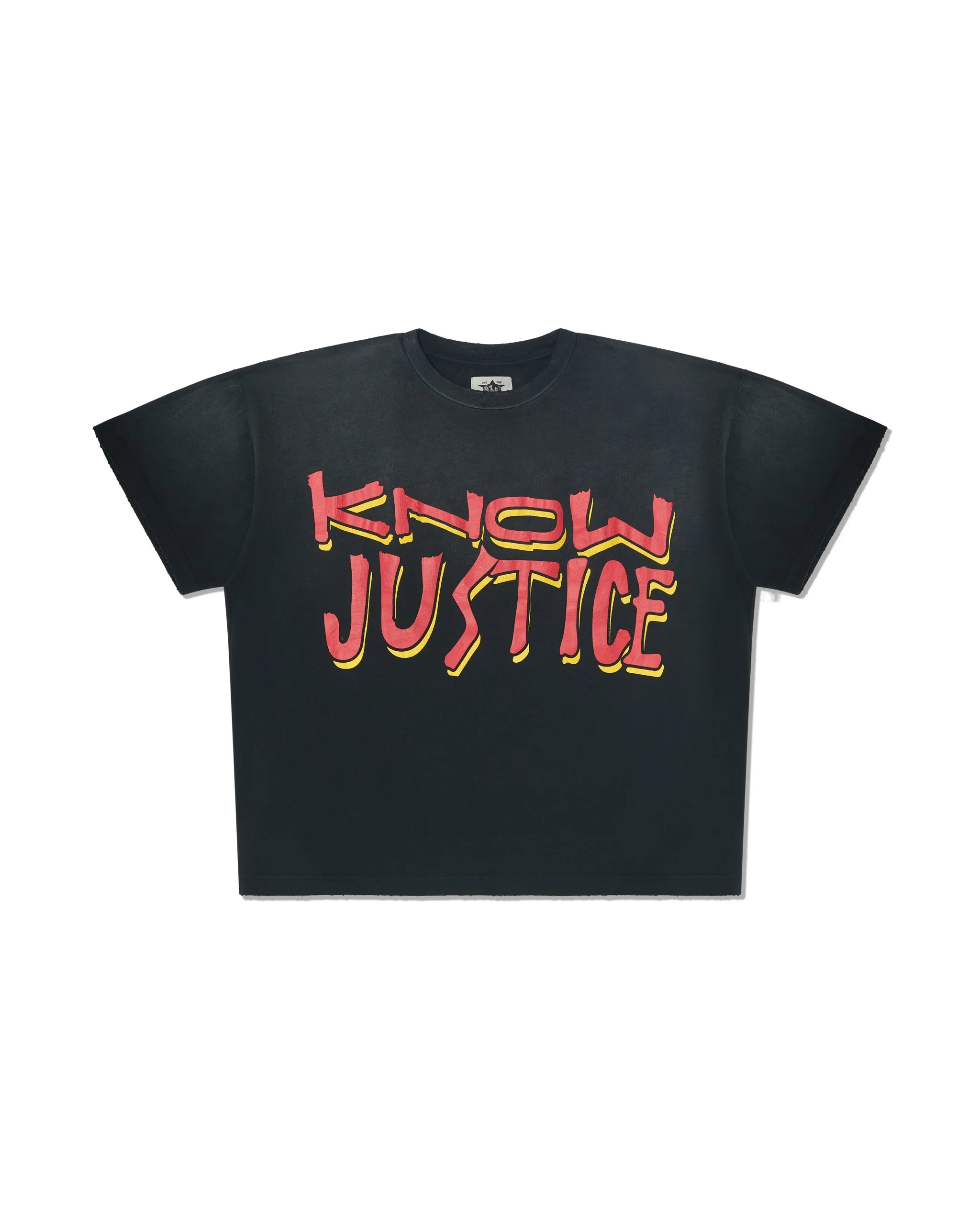 Know Justice Know Peace Aged Tee