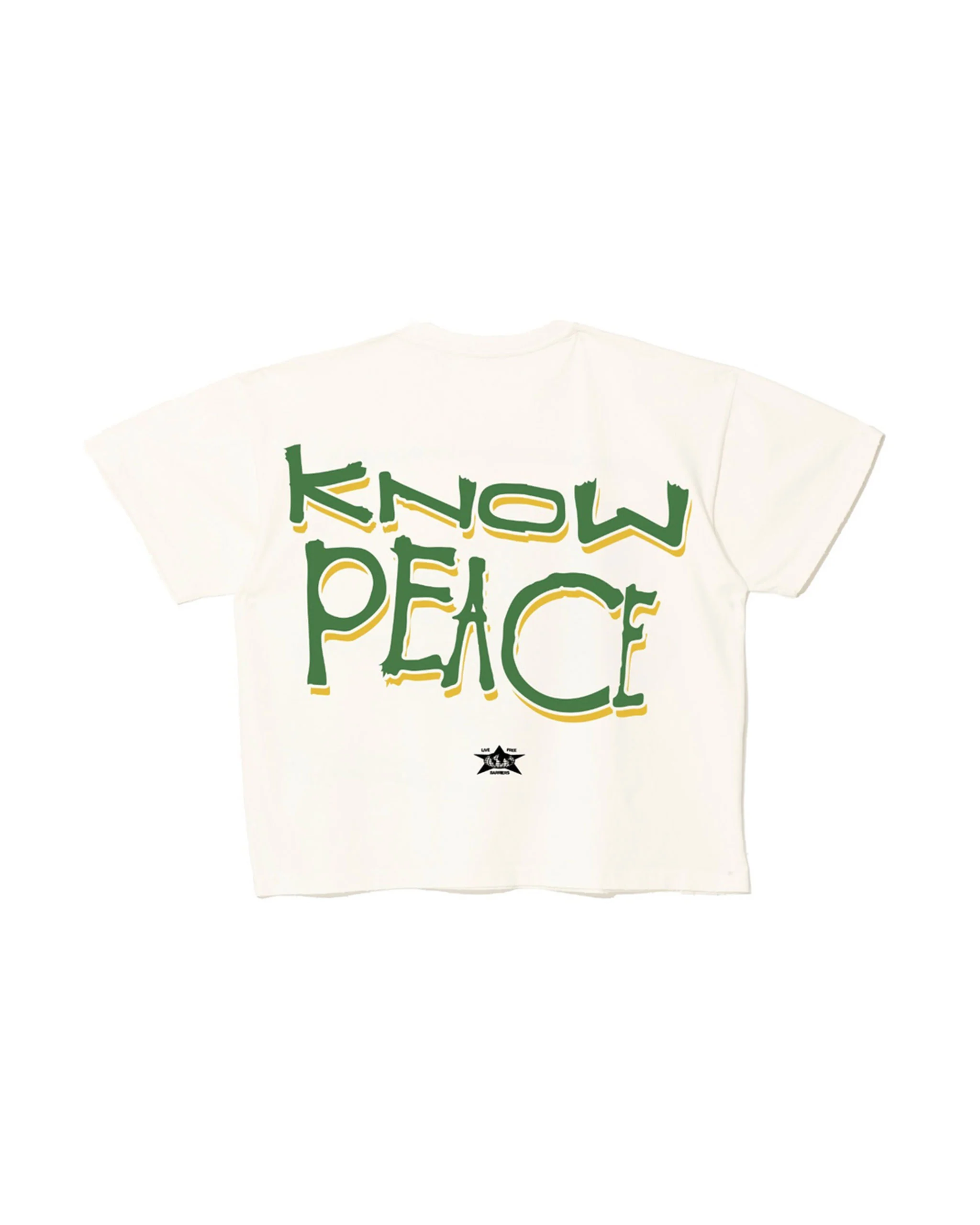 Know Justice Know Peace Aged Tee - Image 2