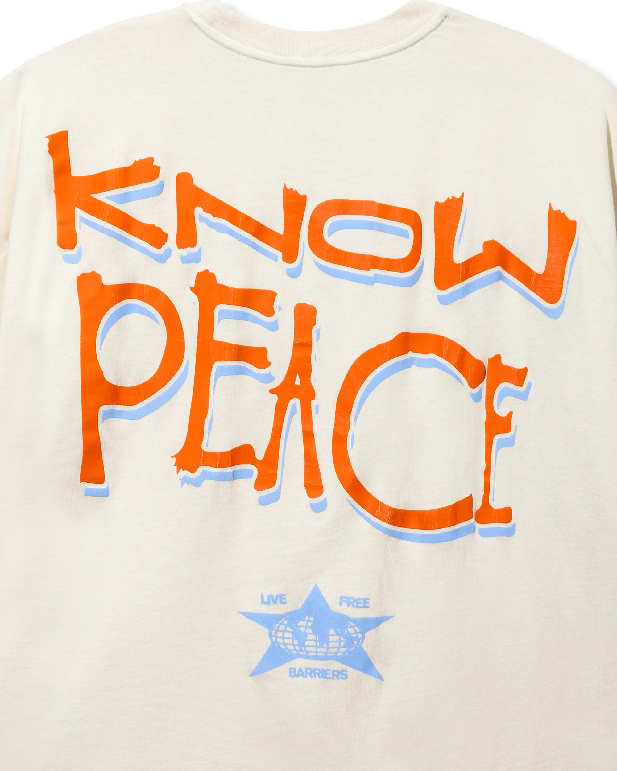 Know Justice Know Peace Aged Tee - Image 4