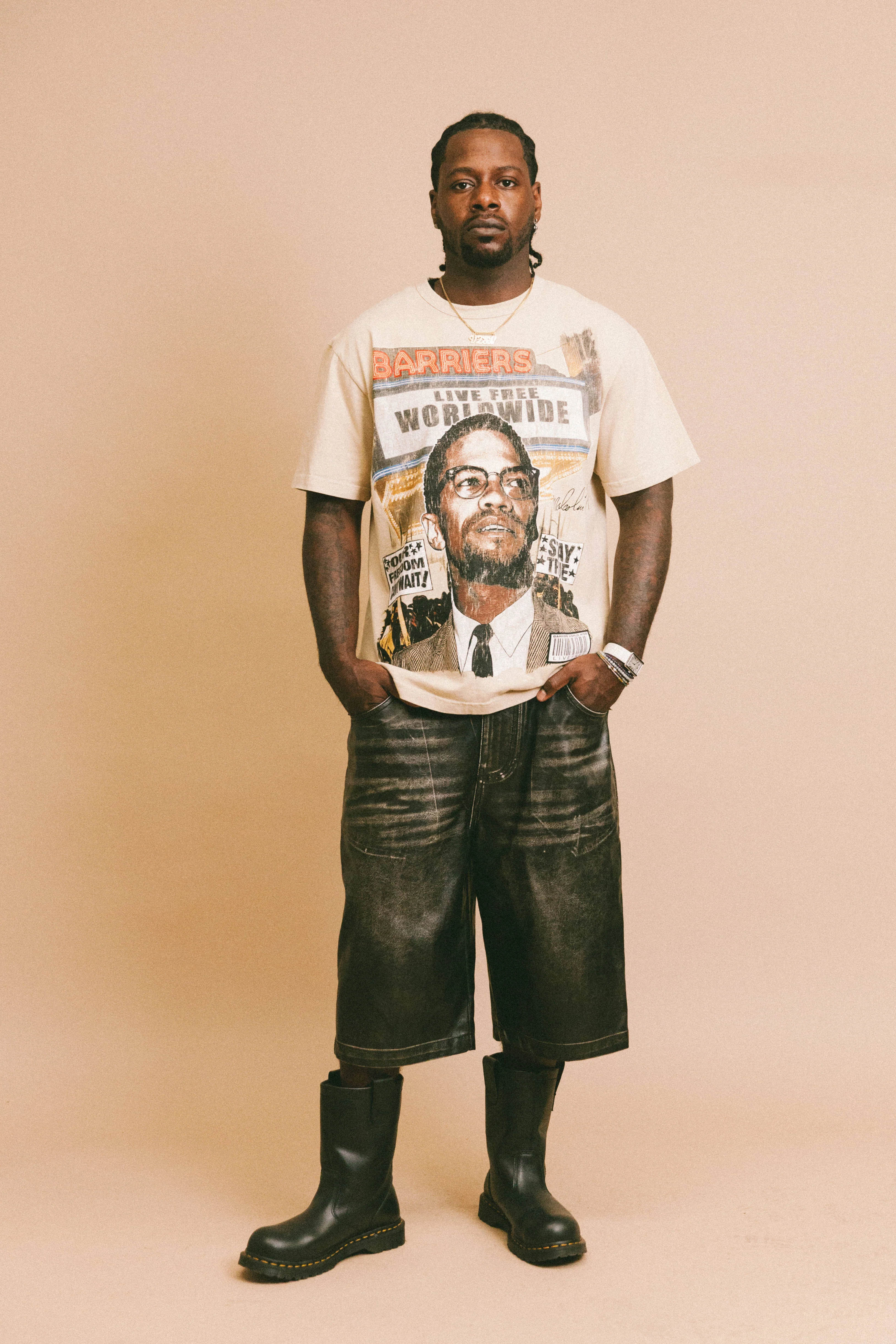 Malcolm X Apollo Tee - Image 3