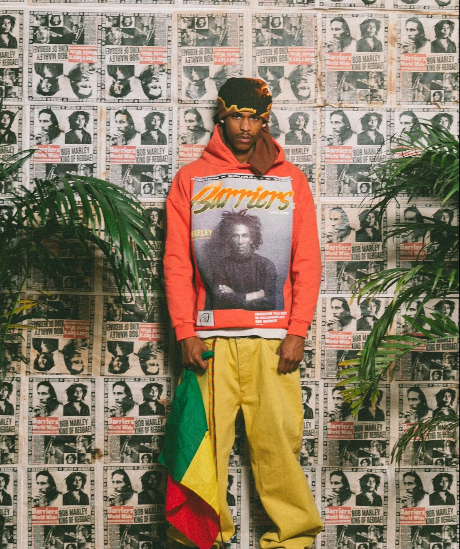 WAKE UP AND LIVE RAW EDGE HOODIE - Image 3