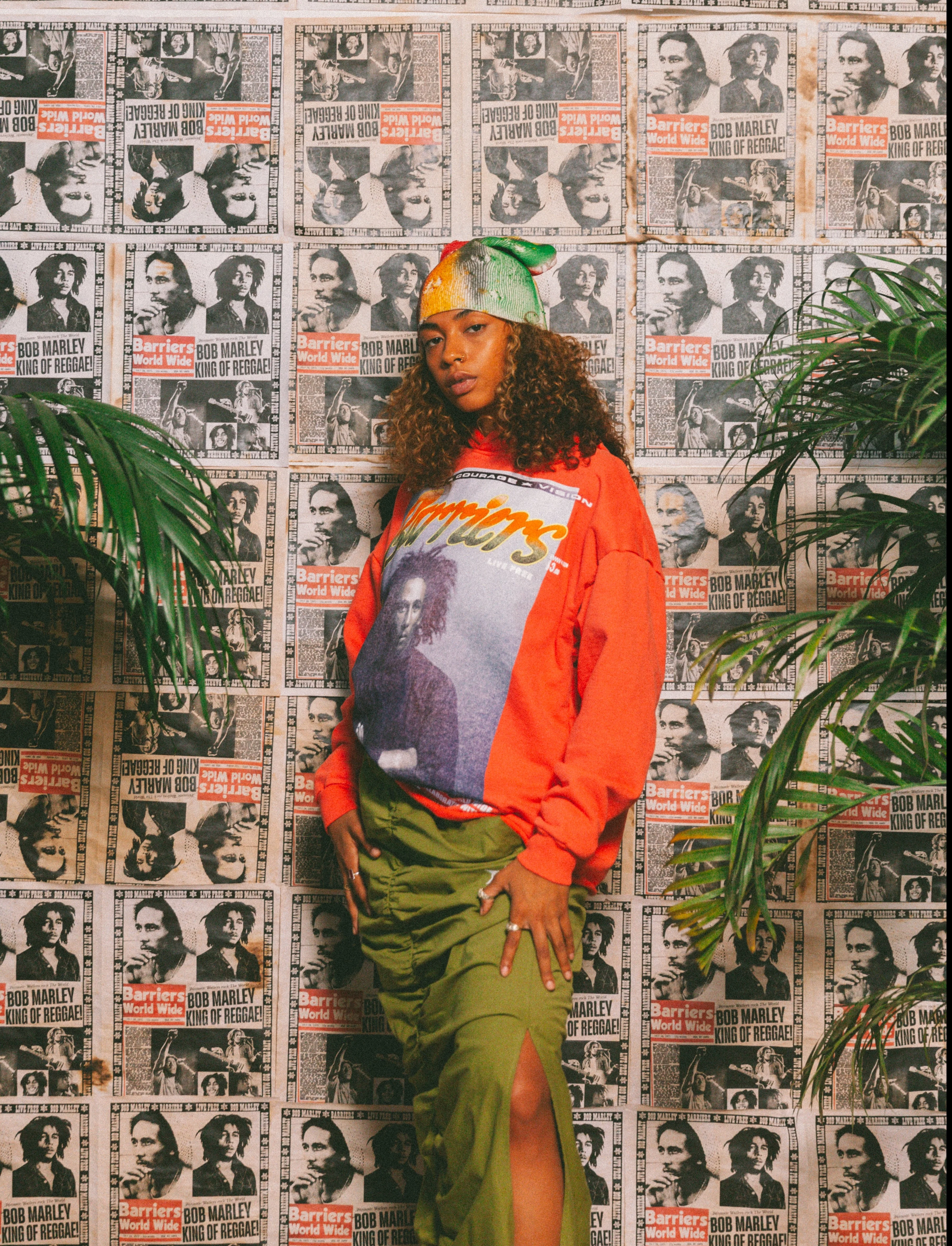 WAKE UP AND LIVE RAW EDGE HOODIE - Image 4